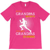 the best grandpas go running T-Shirt