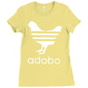 white adobo Ladies Fitted T-Shirt