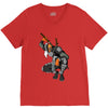 deathstroke marron V-Neck Tee
