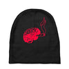 joint smoking brain Baby Beanies