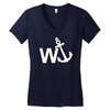 w'anker Women's V-Neck T-Shirt