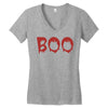 boo Women's V-Neck T-Shirt