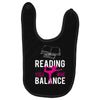 Reading Yoga Wine Balance Baby Bibs