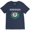 snowman christmas V-Neck Tee