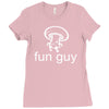 fun guy Ladies Fitted T-Shirt