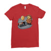 we all float Ladies Fitted T-Shirt