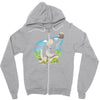 playing god Zipper Hoodie