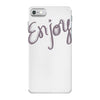 cute enjoy iPhone 7 Case
