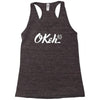 okeh northern soul Racerback Tank