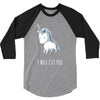 stabby the unicorn 3/4 Sleeve Shirt
