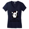 viva la evolucion Women's V-Neck T-Shirt