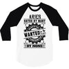 Aries Hated By Many Wanted By Plenty 3/4 Sleeve Shirt