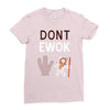 ewok2 Ladies Fitted T-Shirt