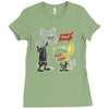 narf punk Ladies Fitted T-Shirt