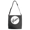 the vamps Adjustable Strap Totes