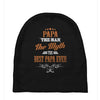papa the man the myth best papa ever Baby Beanies