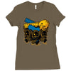 plastic debris Ladies Fitted T-Shirt