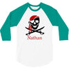 personalized pirate 3/4 Sleeve Shirt