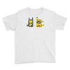 totoro &amp; pikachu onesie Youth Tee