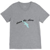 down the shore hooded V-Neck Tee