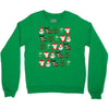 christmas pixel Crewneck Sweatshirt