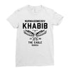 khabib the eagle Ladies Fitted T-Shirt