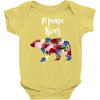 mama bear floral Baby Bodysuit