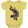 deathstroke marron Baby Bodysuit