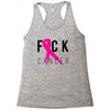 fuck cancer Racerback Tank