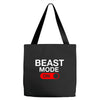 beast mode activated Tote Bags