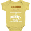 Gemini Hated By Many Wanted By Plenty Disliked By Some Confronted By N Baby Onesie
