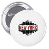 new york Pin-back button