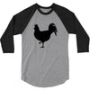 Chicken and Little Chick 3/4 Sleeve Shirt