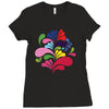 colorful art Ladies Fitted T-Shirt