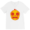frightened jack o lantern V-Neck Tee