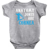 anatomy jokes are cornea Baby Onesie
