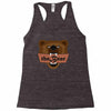 the bear Racerback Tank