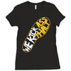 running we kick asphalt Ladies Fitted T-Shirt