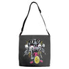 skull biker Adjustable Strap Totes