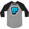 pewdiepie the blue brofist 3/4 Sleeve Shirt