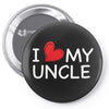 I Love My Uncle Pin-back button