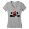 campfire Women's V-Neck T-Shirt