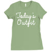 today's outfit Ladies Fitted T-Shirt