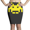 uomo 4 space invaders anni80 vintage videogames Pencil Skirts