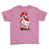 mario licking toad Youth Tee