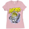 astronaute nerd Ladies Fitted T-Shirt