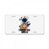 who loves cavalier king charles License Plate