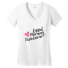 good morning handsome Women's V-Neck T-Shirt
