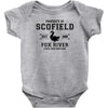 Property of Scofield, Fox River, State Penitentiary Baby Onesie