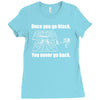black hole Ladies Fitted T-Shirt